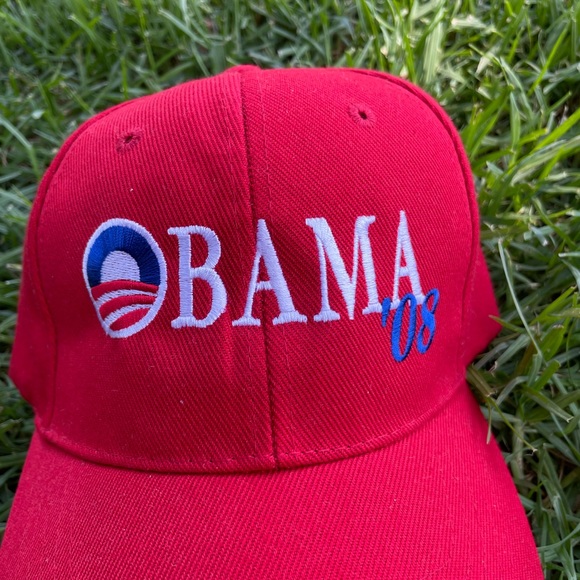 Vintage 2008 Barack Obama Presidential Campaign Promotional Hat Biden Democrats - Picture 2 of 7